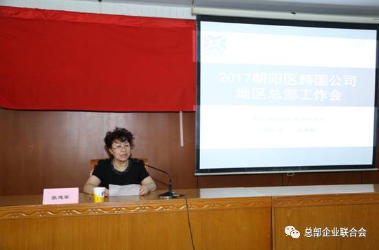 2017朝阳区跨国公司地区总部工作会成功召开(图3) 2017朝阳区跨国公司地区总部工作会成功召开(图3)